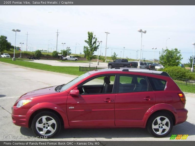 Salsa Red Metallic / Graphite 2005 Pontiac Vibe