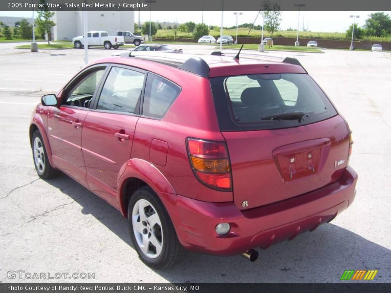 Salsa Red Metallic / Graphite 2005 Pontiac Vibe