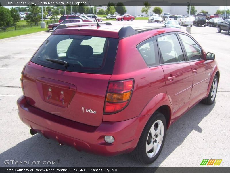 Salsa Red Metallic / Graphite 2005 Pontiac Vibe