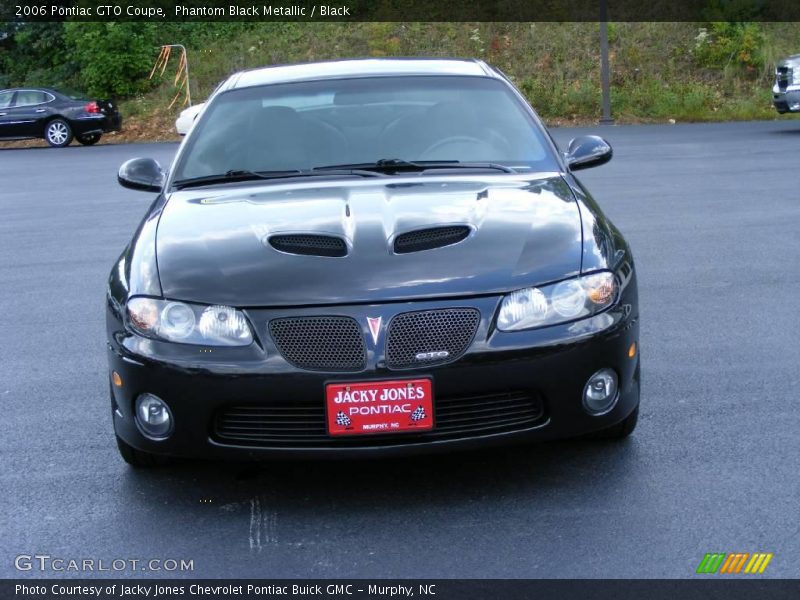 Phantom Black Metallic / Black 2006 Pontiac GTO Coupe