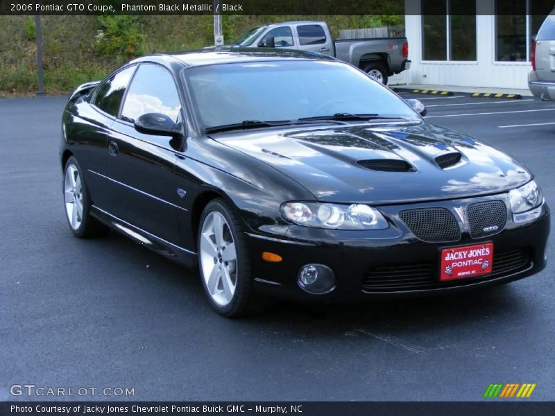 Phantom Black Metallic / Black 2006 Pontiac GTO Coupe