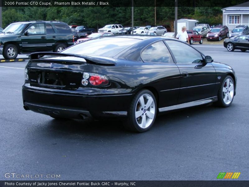 Phantom Black Metallic / Black 2006 Pontiac GTO Coupe