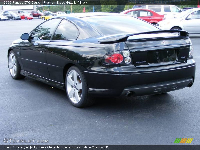 Phantom Black Metallic / Black 2006 Pontiac GTO Coupe