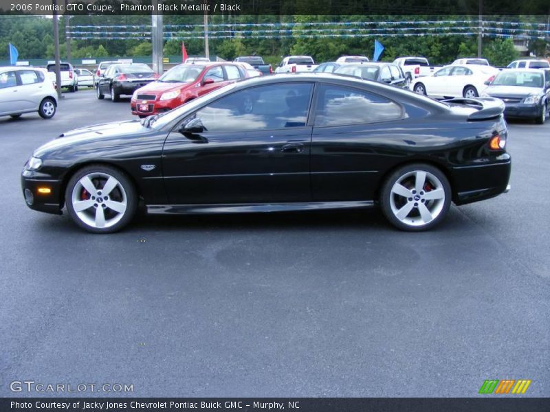 Phantom Black Metallic / Black 2006 Pontiac GTO Coupe