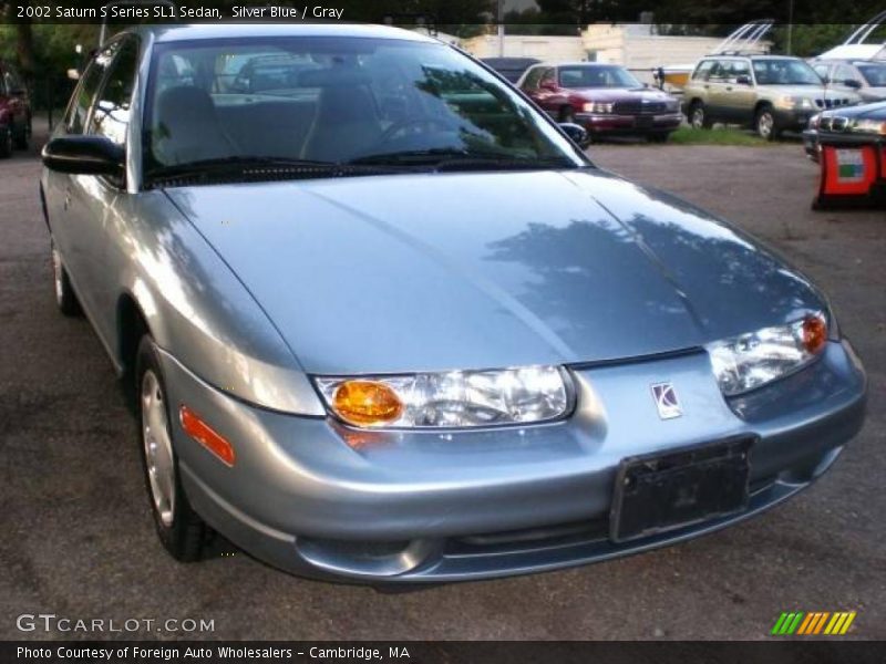 Silver Blue / Gray 2002 Saturn S Series SL1 Sedan