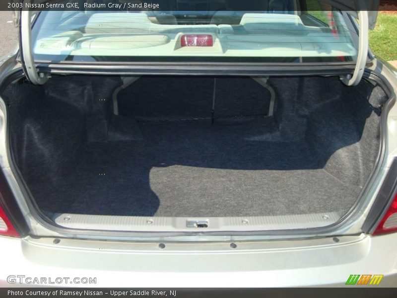 Radium Gray / Sand Beige 2003 Nissan Sentra GXE