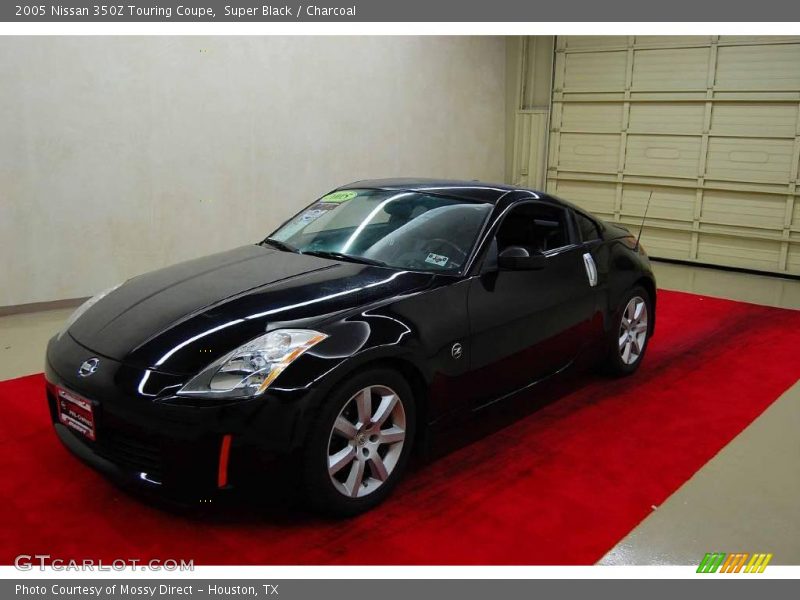 Super Black / Charcoal 2005 Nissan 350Z Touring Coupe
