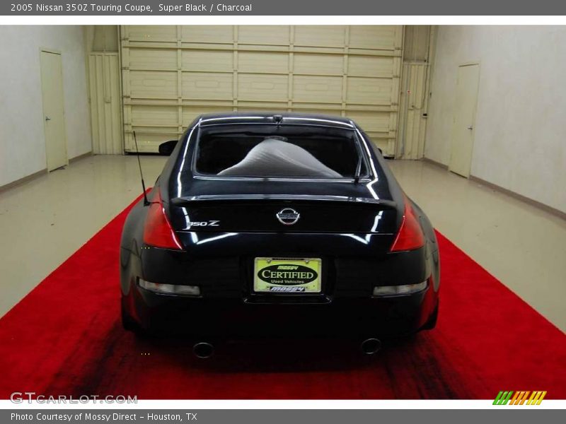 Super Black / Charcoal 2005 Nissan 350Z Touring Coupe