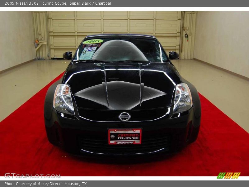 Super Black / Charcoal 2005 Nissan 350Z Touring Coupe