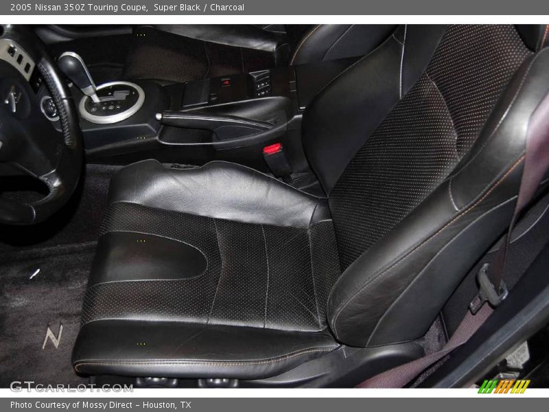 Super Black / Charcoal 2005 Nissan 350Z Touring Coupe