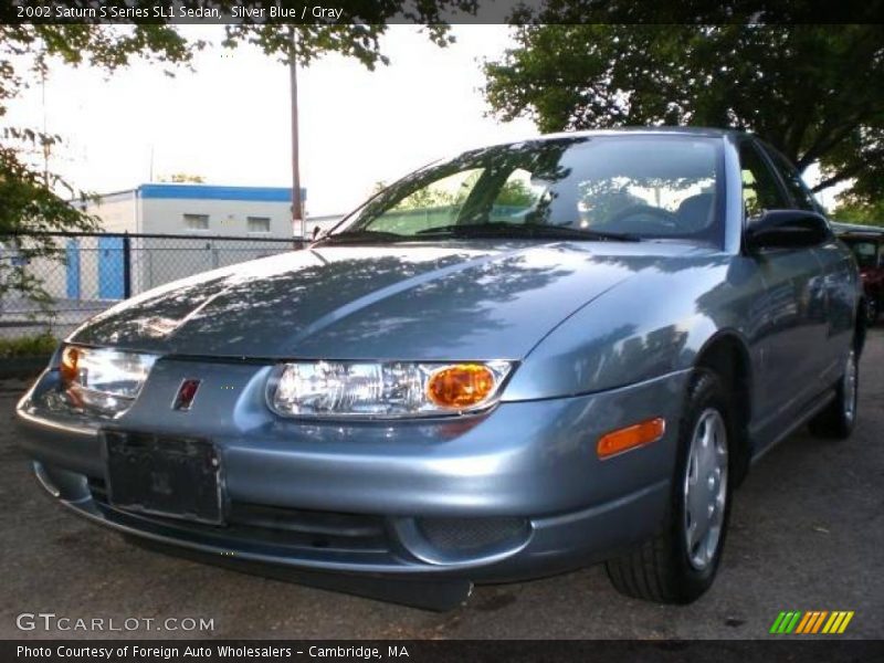 Silver Blue / Gray 2002 Saturn S Series SL1 Sedan