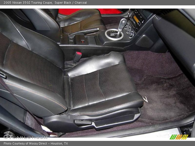 Super Black / Charcoal 2005 Nissan 350Z Touring Coupe
