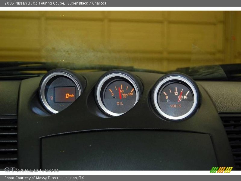 Super Black / Charcoal 2005 Nissan 350Z Touring Coupe