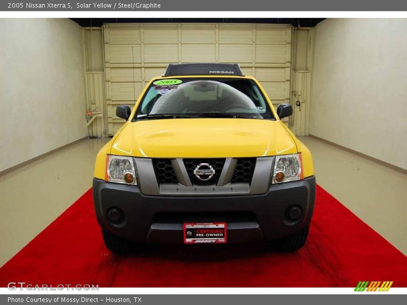 Solar Yellow / Steel/Graphite 2005 Nissan Xterra S