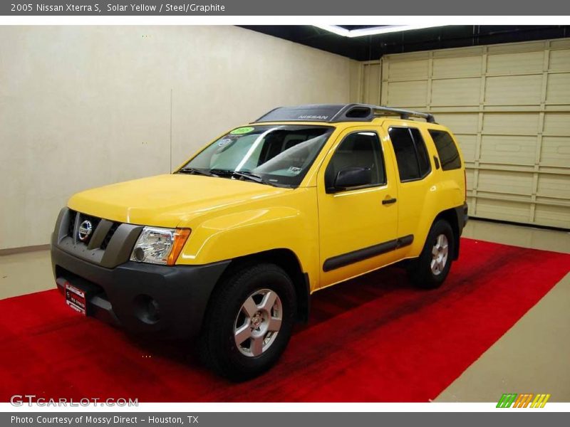 Solar Yellow / Steel/Graphite 2005 Nissan Xterra S