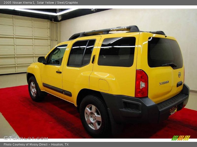 Solar Yellow / Steel/Graphite 2005 Nissan Xterra S