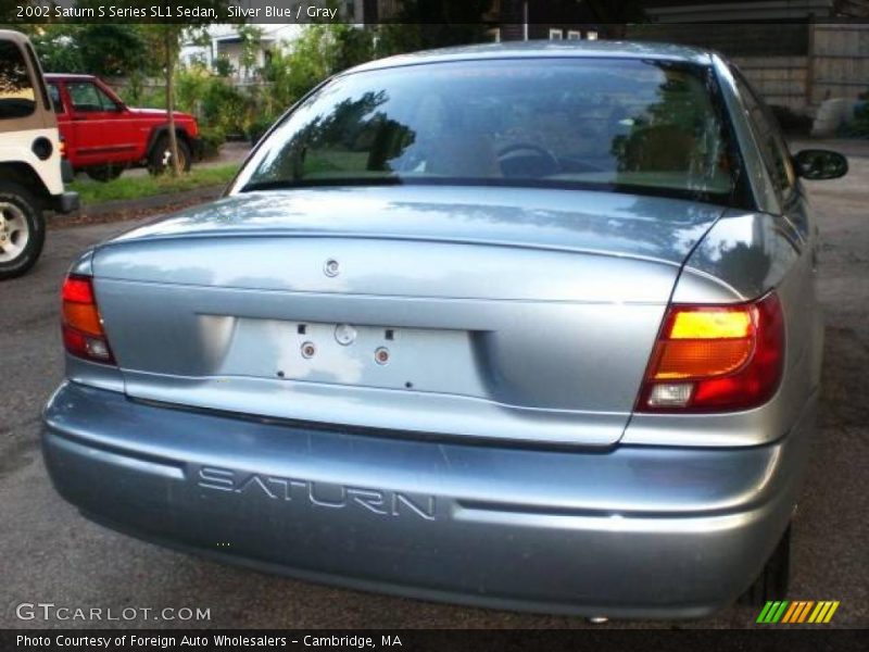 Silver Blue / Gray 2002 Saturn S Series SL1 Sedan