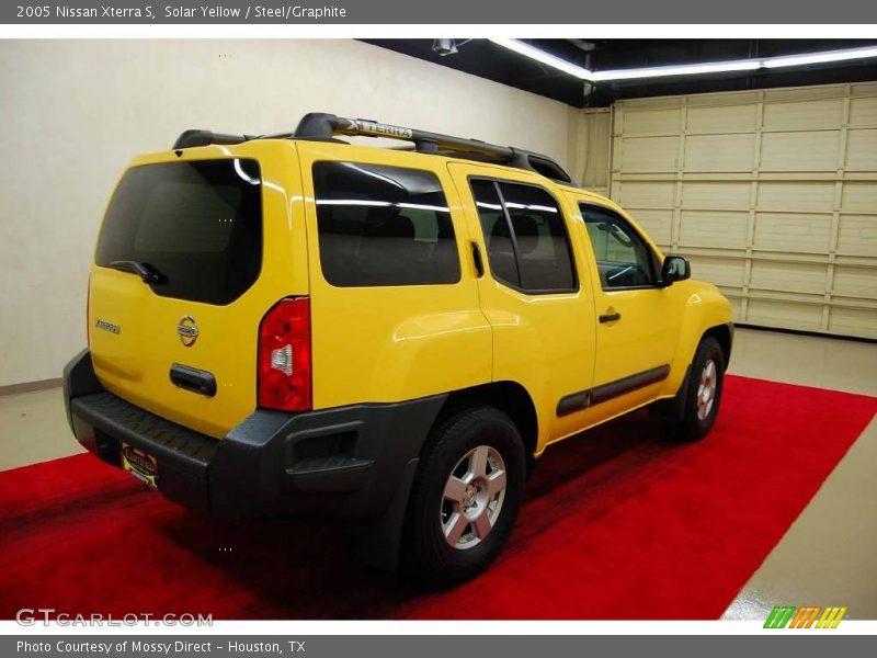 Solar Yellow / Steel/Graphite 2005 Nissan Xterra S