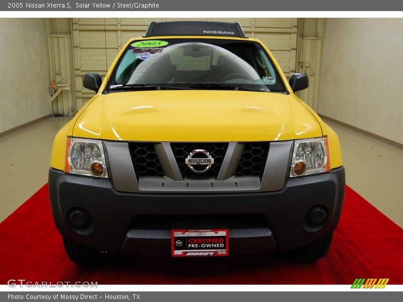 Solar Yellow / Steel/Graphite 2005 Nissan Xterra S