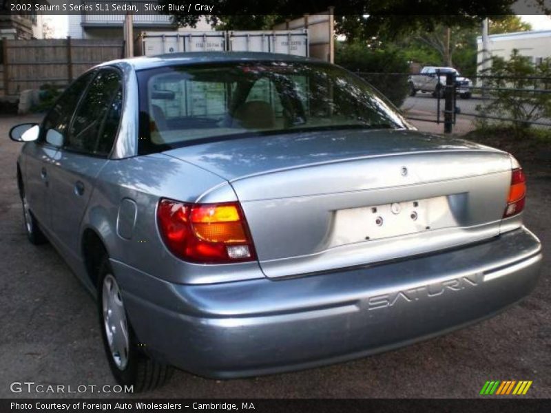 Silver Blue / Gray 2002 Saturn S Series SL1 Sedan