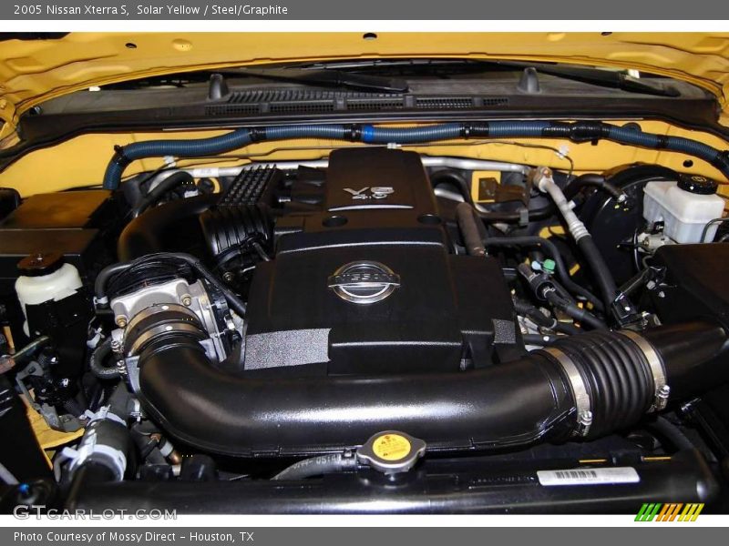 Solar Yellow / Steel/Graphite 2005 Nissan Xterra S