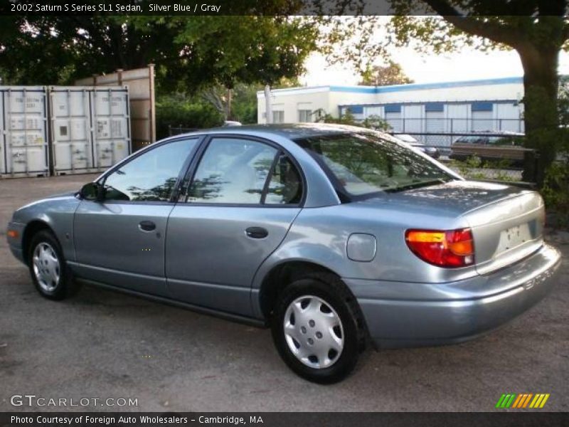 Silver Blue / Gray 2002 Saturn S Series SL1 Sedan