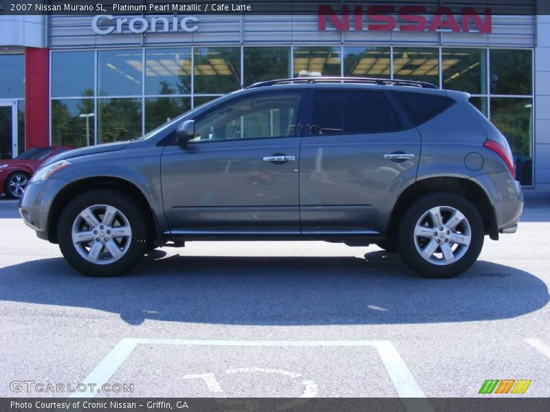 Platinum Pearl Matallic / Cafe Latte 2007 Nissan Murano SL
