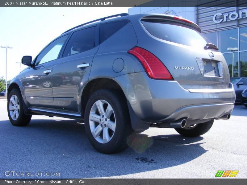 Platinum Pearl Matallic / Cafe Latte 2007 Nissan Murano SL