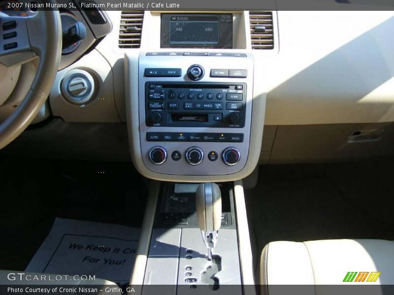 Platinum Pearl Matallic / Cafe Latte 2007 Nissan Murano SL