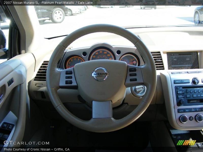 Platinum Pearl Matallic / Cafe Latte 2007 Nissan Murano SL