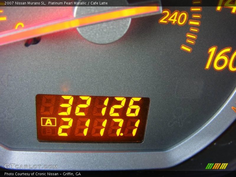 Platinum Pearl Matallic / Cafe Latte 2007 Nissan Murano SL