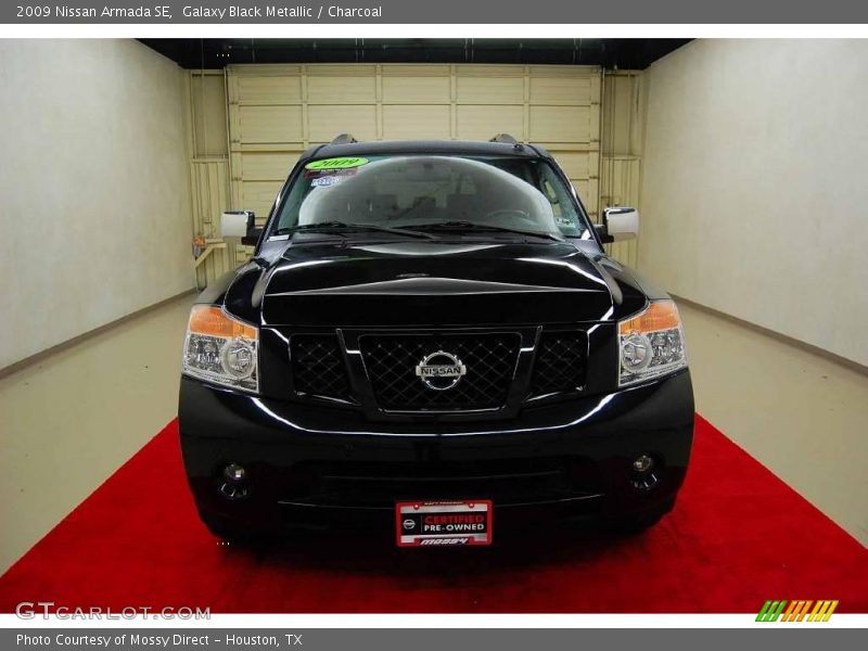 Galaxy Black Metallic / Charcoal 2009 Nissan Armada SE