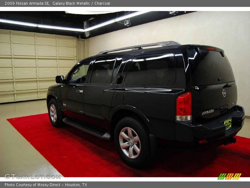Galaxy Black Metallic / Charcoal 2009 Nissan Armada SE