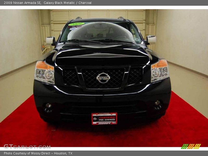 Galaxy Black Metallic / Charcoal 2009 Nissan Armada SE