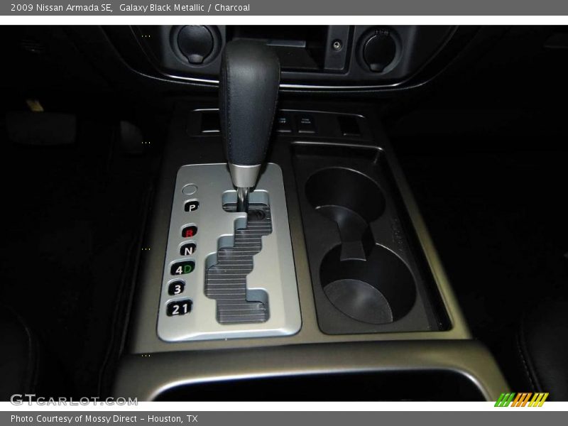 Galaxy Black Metallic / Charcoal 2009 Nissan Armada SE