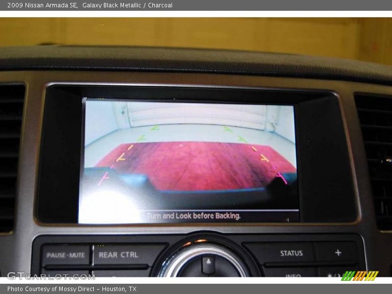 Galaxy Black Metallic / Charcoal 2009 Nissan Armada SE