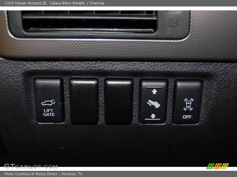 Galaxy Black Metallic / Charcoal 2009 Nissan Armada SE