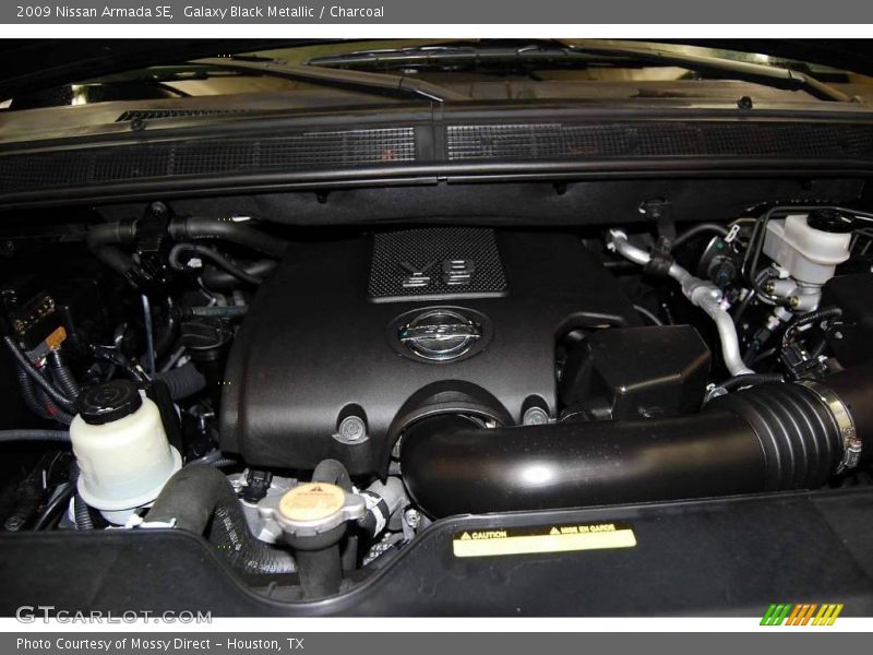Galaxy Black Metallic / Charcoal 2009 Nissan Armada SE