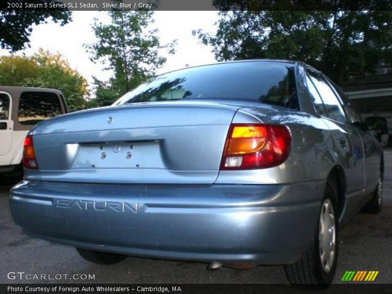 Silver Blue / Gray 2002 Saturn S Series SL1 Sedan