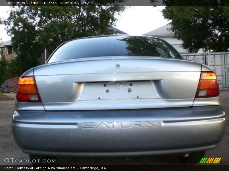 Silver Blue / Gray 2002 Saturn S Series SL1 Sedan