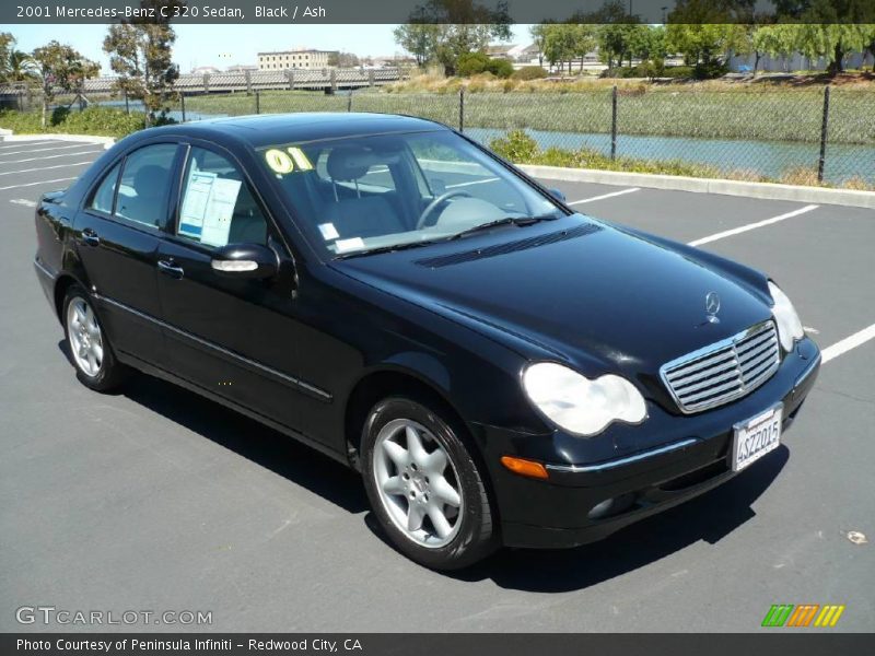 Black / Ash 2001 Mercedes-Benz C 320 Sedan