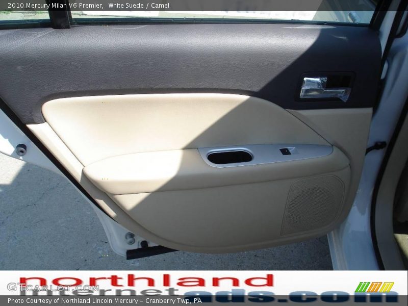 White Suede / Camel 2010 Mercury Milan V6 Premier