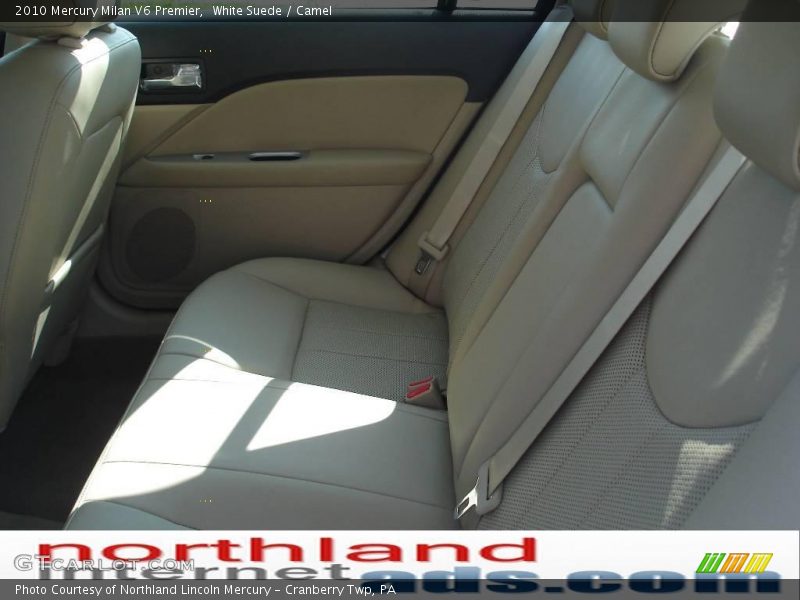 White Suede / Camel 2010 Mercury Milan V6 Premier