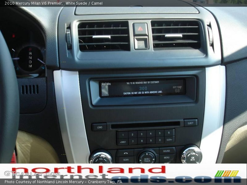 White Suede / Camel 2010 Mercury Milan V6 Premier
