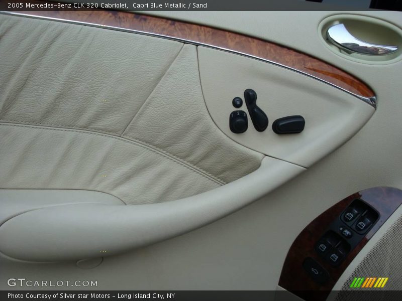 Capri Blue Metallic / Sand 2005 Mercedes-Benz CLK 320 Cabriolet