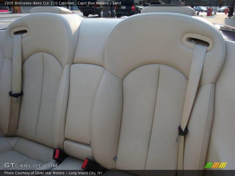 Capri Blue Metallic / Sand 2005 Mercedes-Benz CLK 320 Cabriolet