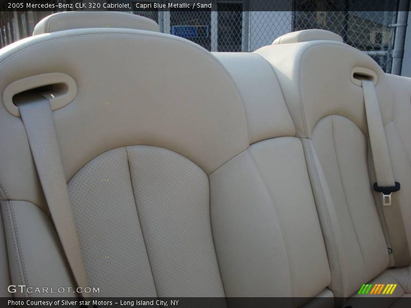 Capri Blue Metallic / Sand 2005 Mercedes-Benz CLK 320 Cabriolet