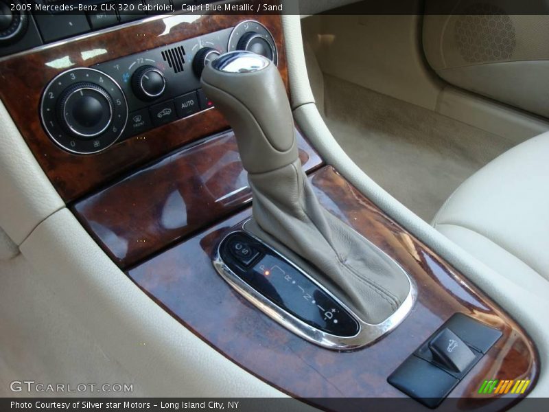 Capri Blue Metallic / Sand 2005 Mercedes-Benz CLK 320 Cabriolet