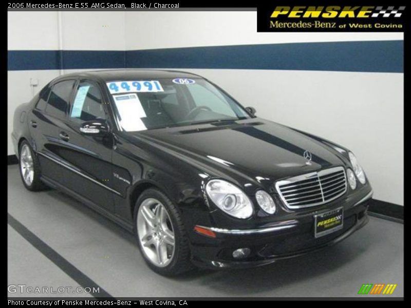 Black / Charcoal 2006 Mercedes-Benz E 55 AMG Sedan