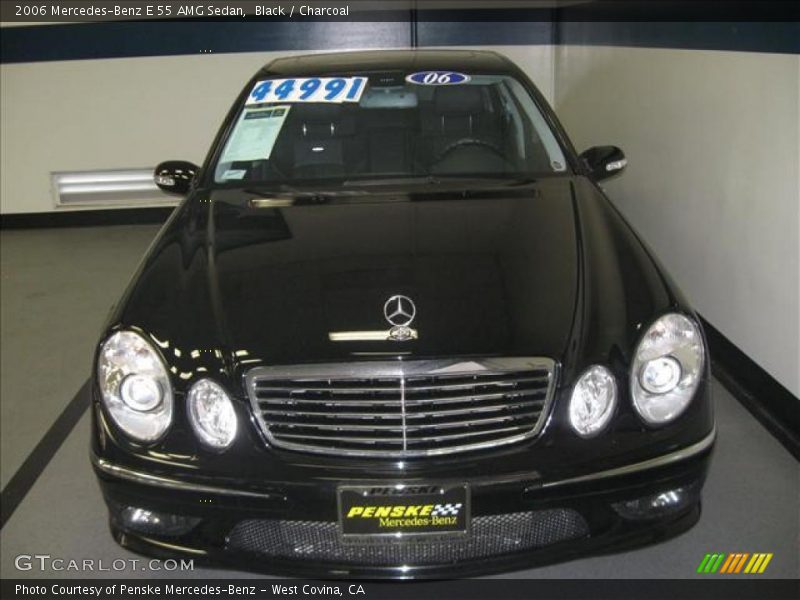 Black / Charcoal 2006 Mercedes-Benz E 55 AMG Sedan